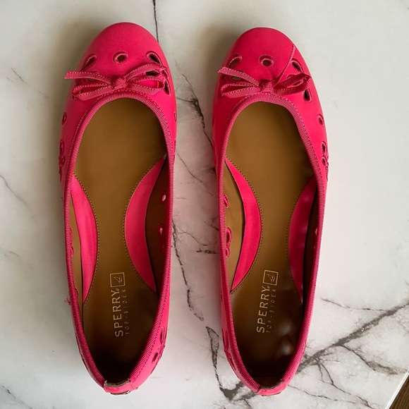 Sperry Top Sider Luna Pink Flats - Picture 4 of 10